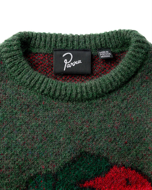 parra Stupid Strawberry Knitted Pullover 51190