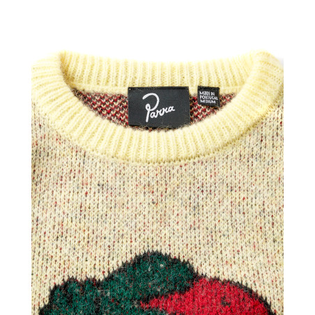 parra Stupid Strawberry Knitted Pullover 51191