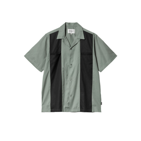 camisa carhartt wip de manga corta color verde