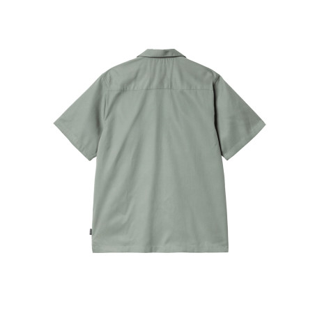 camisa carhartt wip de manga corta color verde