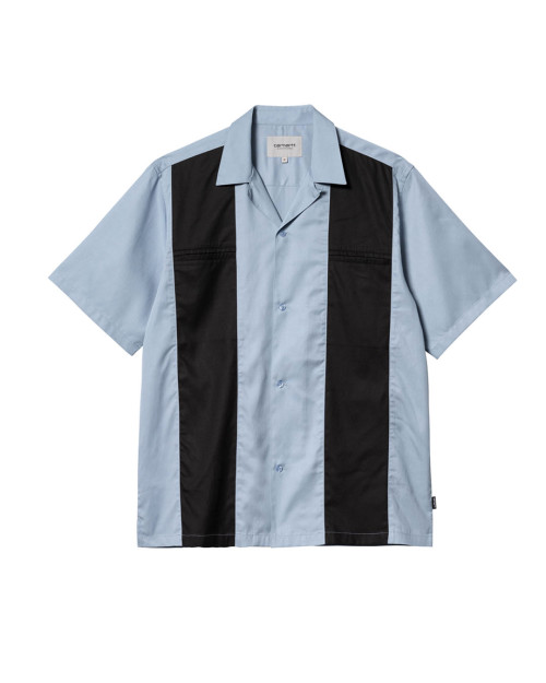 camisa carhartt WIP de manga corta color azul