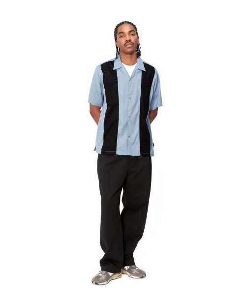 camisa carhartt WIP de manga corta color azulCARHARTT WIP Durango Shirt I033041_0SM_XX