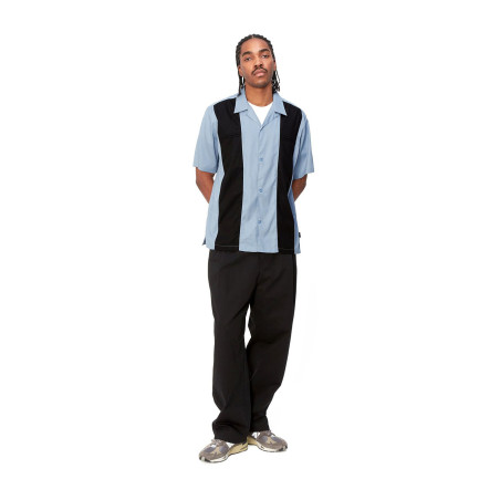 camisa carhartt WIP de manga corta color azulCARHARTT WIP Durango Shirt I033041_0SM_XX