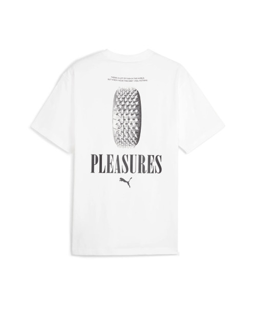 puma pleasures camiseta blanca