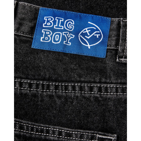 Polar Skate Co BIG BOY SHORTS BIGBOYSHORTSLVRBLCK