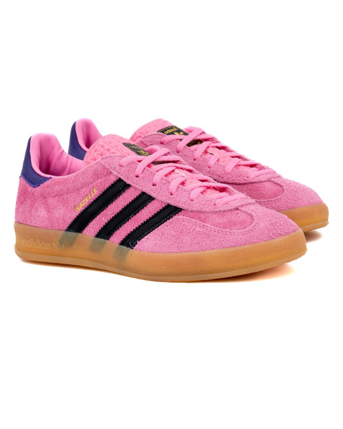 zapatillas adidas gazelle indoor rosas para mujer