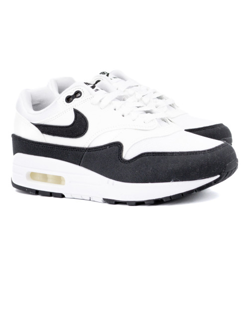 zapatillas nike air max 1  blancas y negras