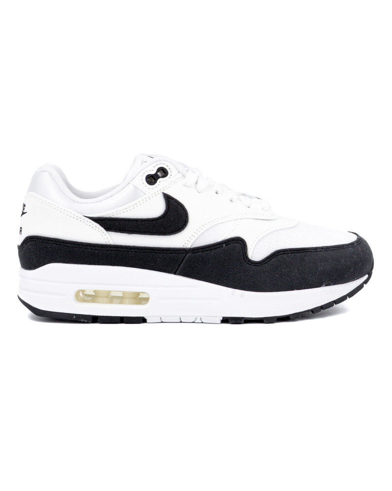 zapatillas nike air max 1  blancas y negras