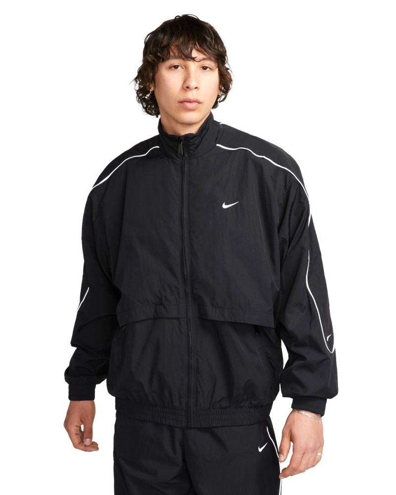 NIKE SOLO SWOOSH WOVEN JACKET FB8622-010