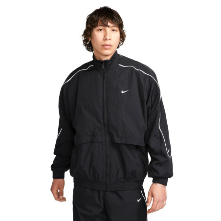 NIKE SOLO SWOOSH WOVEN JACKET FB8622-010