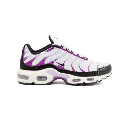 zapatillas nike air max plus tn blancas y moradas