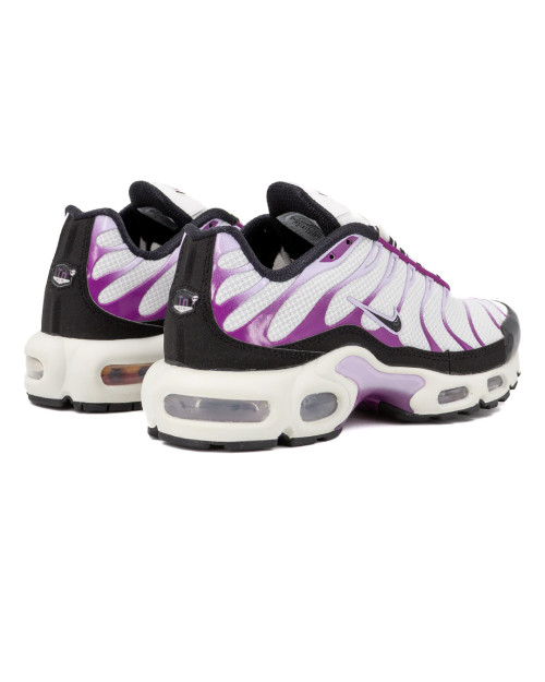 zapatillas nike air max plus tn blancas y moradas