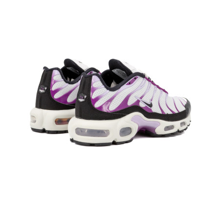 zapatillas nike air max plus tn blancas y moradas