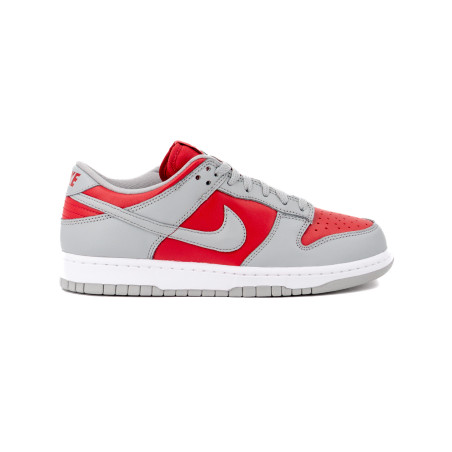 zapatillas nike dunk low grises y rojas FQ6965-600