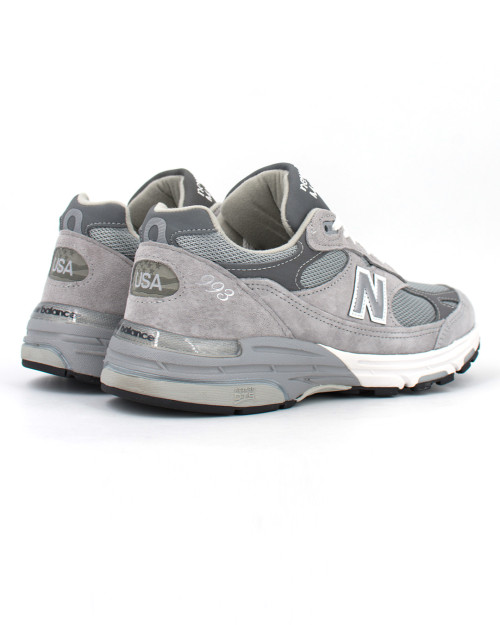 zapatillas new balance 993 made in usa de color gris