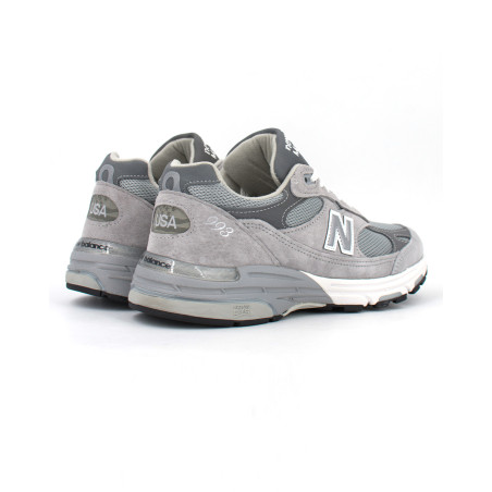 zapatillas new balance 993 made in usa de color gris