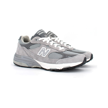 zapatillas new balance 993 made in usa de color gris