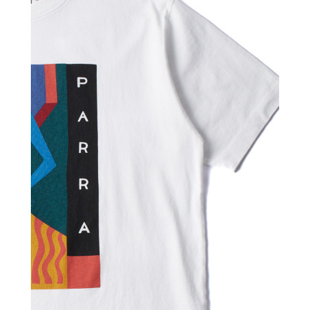 camiseta con diseño de Parra color blanco