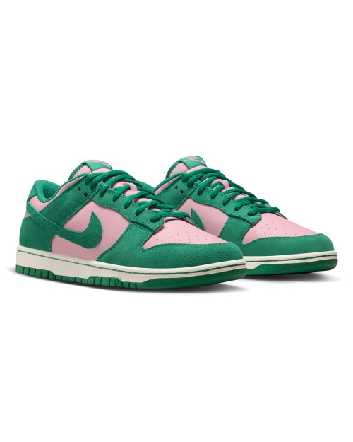 zapatillas nike dunk rosas y verdes