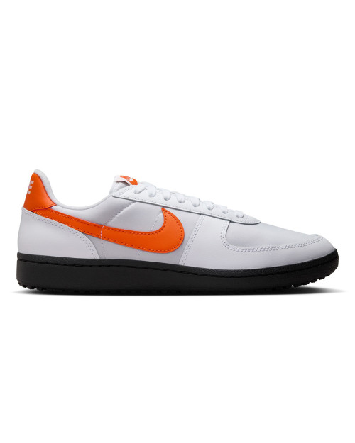 zapatillas nike field general 82 blancas y naranjas