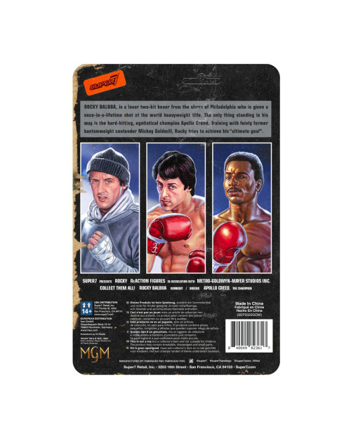 Super 7 Rocky I - Apollo Creed Boxing S7CRIACB