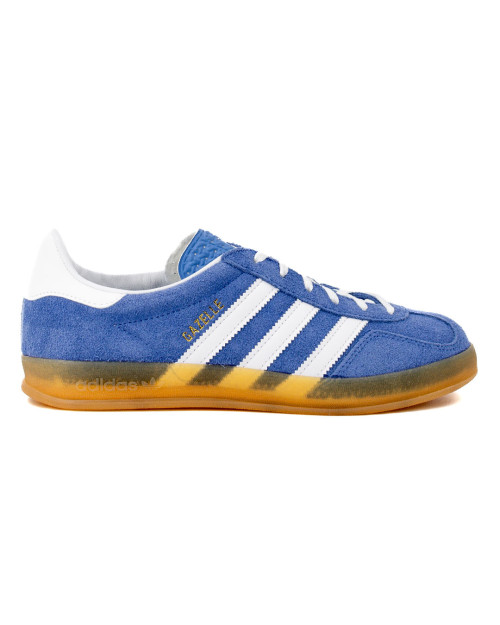 zapatillas adidas gazelle indoor para mujer color azul