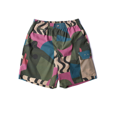 Parra Distorted Camo Shorts 51441