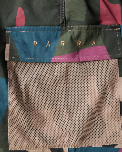 Parra Distorted Camo Shorts 51441