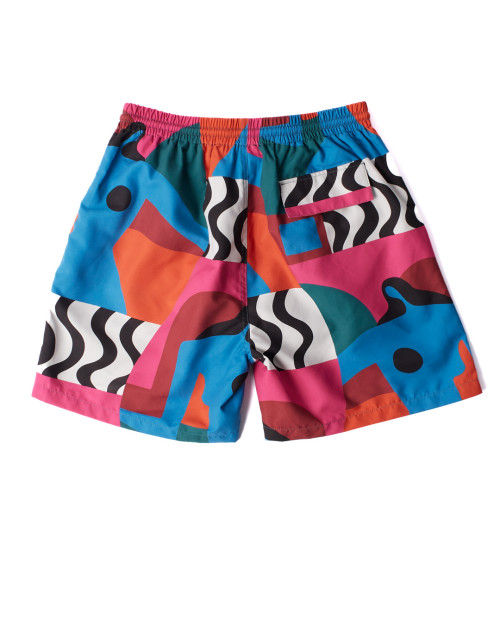 Parra Distorted Water SWIM SHORTS 51435