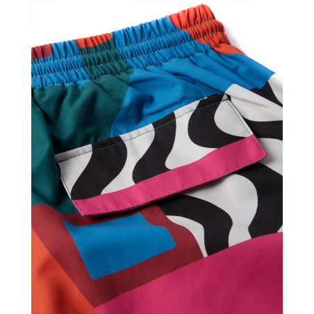 Parra Distorted Water SWIM SHORTS 51435