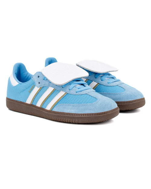 zapatillas adidas samba LT azules para mujer