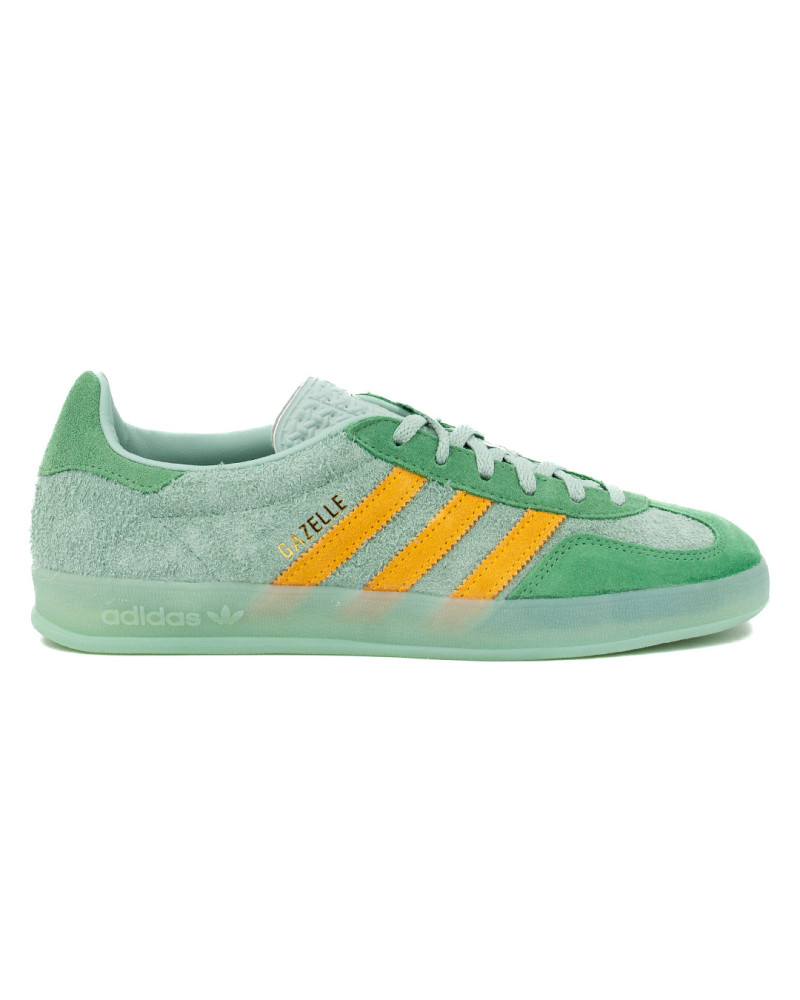 adidas gazelle indoor para mujer color verde