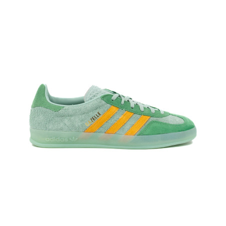 adidas gazelle indoor para mujer color verde