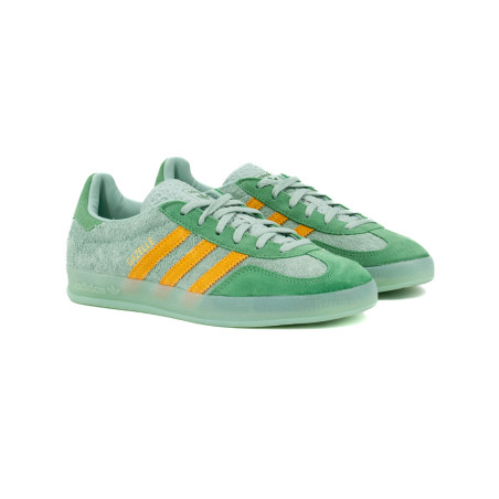 adidas gazelle indoor para mujer color verde