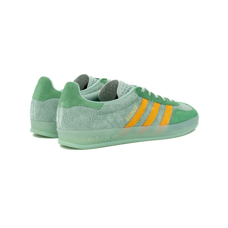 adidas gazelle indoor para mujer color verde