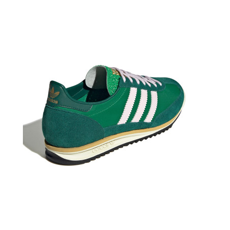 zapatillas adidas SL72 para mujer de color verde