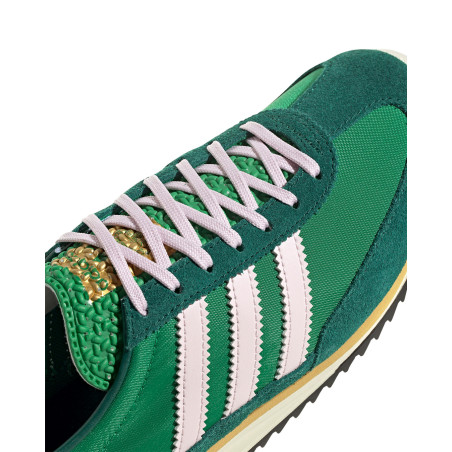 zapatillas adidas SL72 para mujer de color verde