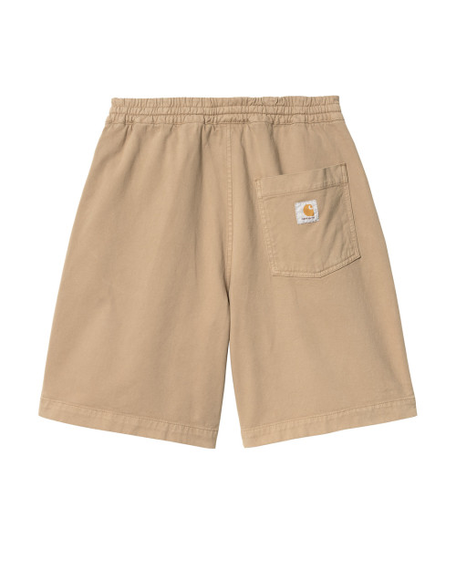 pantalon corto de carhartt wip color beige