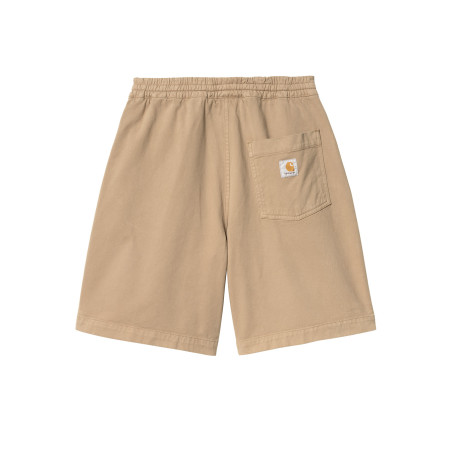 pantalon corto de carhartt wip color beige