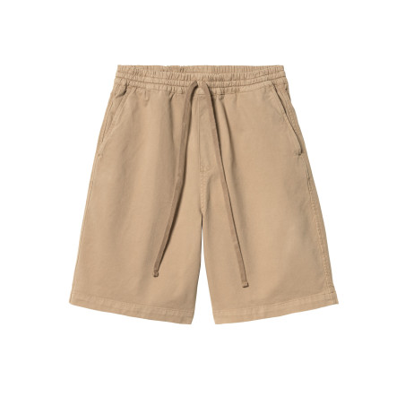 pantalon corto de carhartt wip color beige