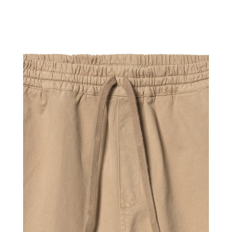 pantalon corto de carhartt wip color beige