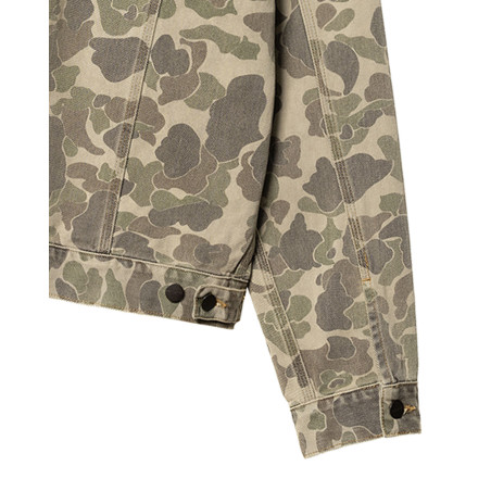 chaqueta vaquera camuflaje carhartt