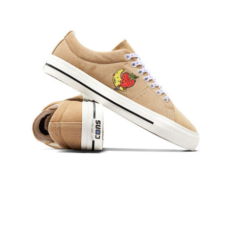 zapatillas converse marrones one star pro