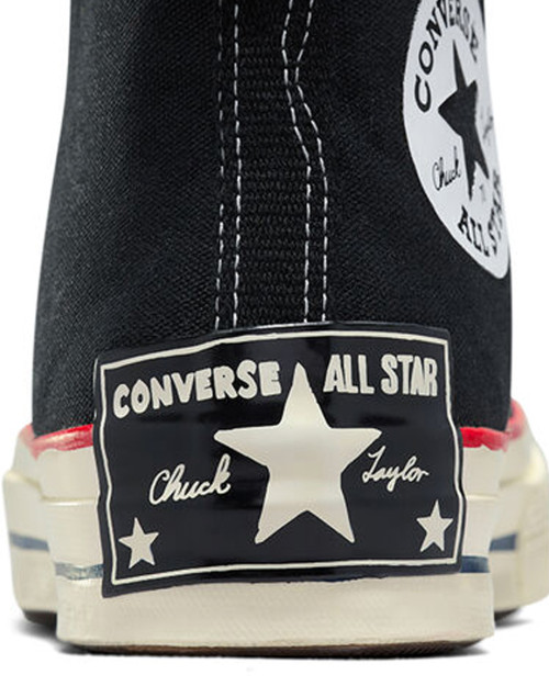 zapatillas converse negras chuck 70 hi sketch