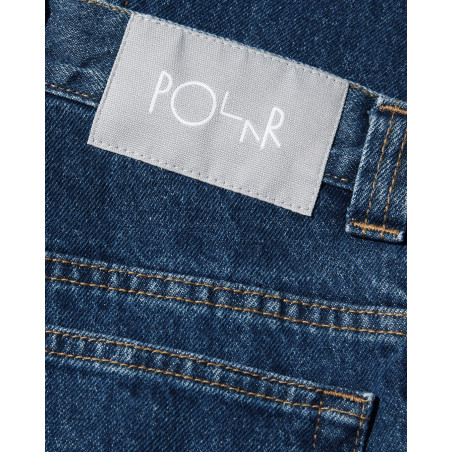 pantalones polar skate anchos color azul