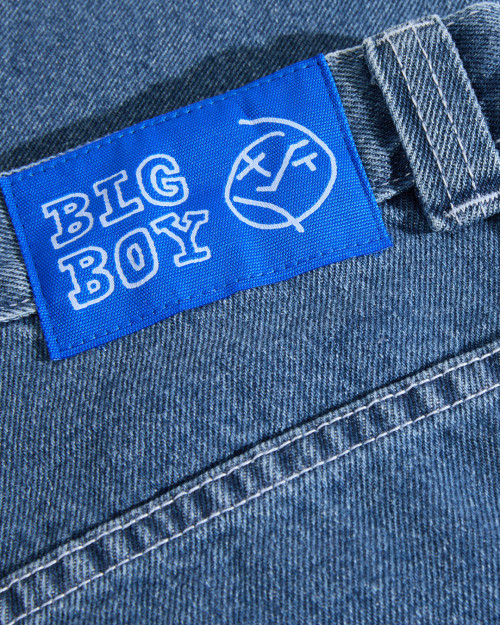 pantalones anchos big boy polar skate co color azul