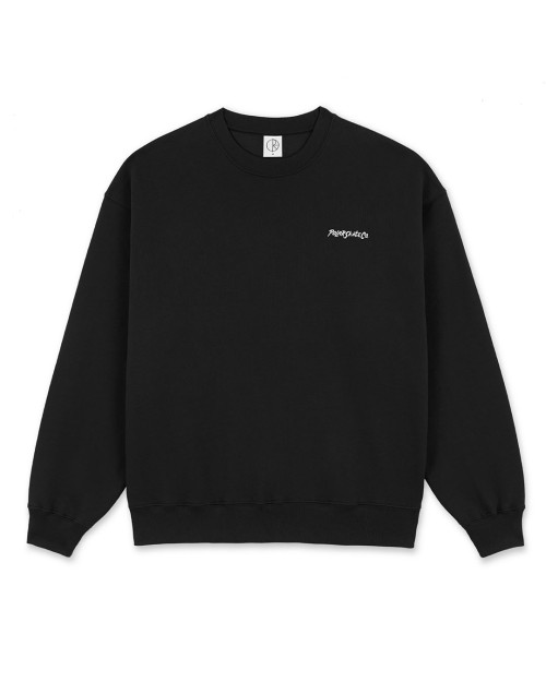 SURF LOGO DAVE CREWNECK BLACK