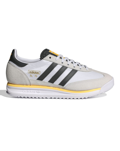 zapatillas adidas sl 72 color blanco y amarillo