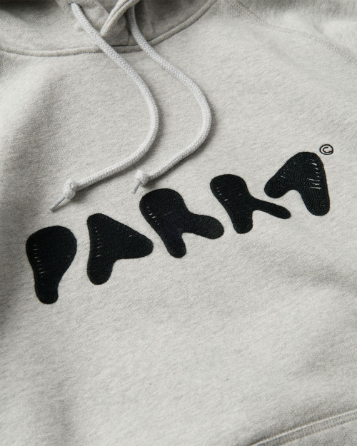 sudadera parra con capucha color gris