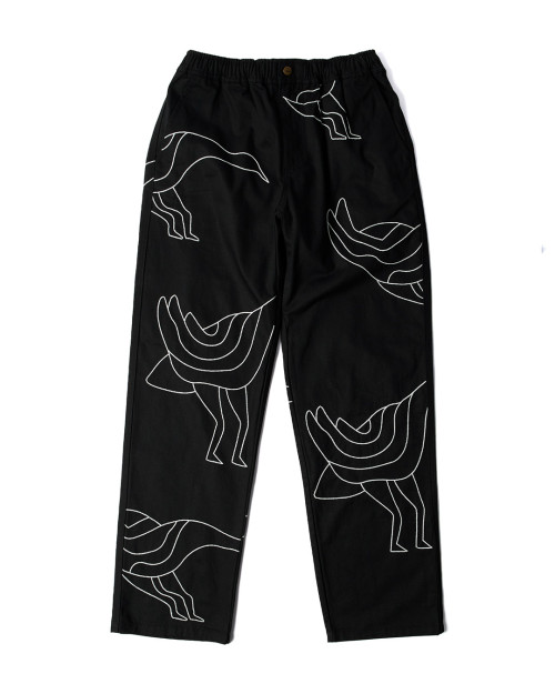 PARRA STITCHED UP DUCK PANTS